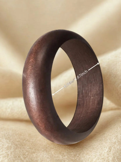 Ishhaara Combo Of Three Different Sizes Wooden Bangle
