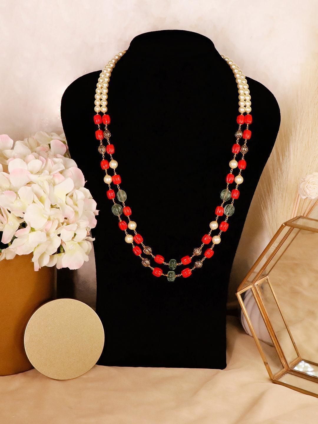 Ishhaara Coral Double Layer Haar