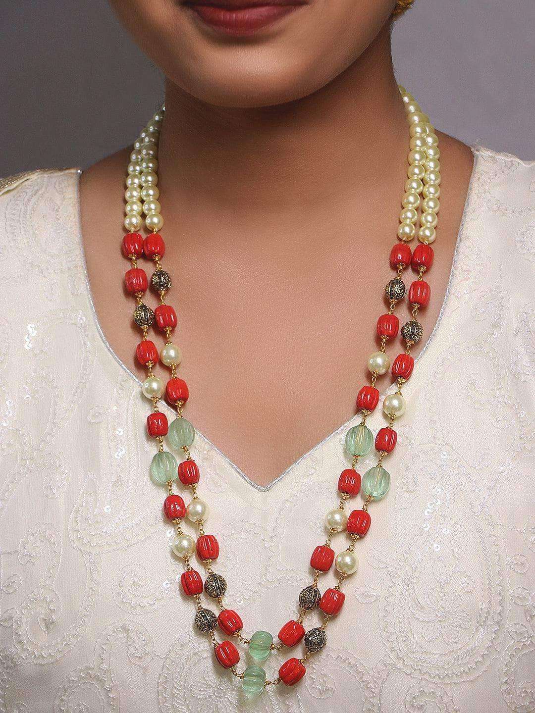 Ishhaara Coral Double Layer Haar