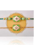 Ishhaara Couple Bracelet Rakhi Set For Bhaiya Bhabhi
