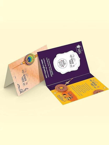 Ishhaara Couple Rakhi For Brother And Bhabhi With Gift Combo