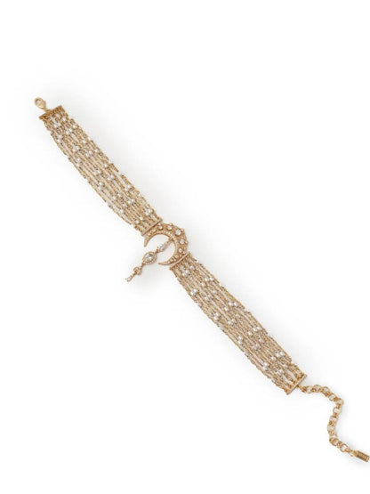 Ishhaara Crecent Choker Necklace