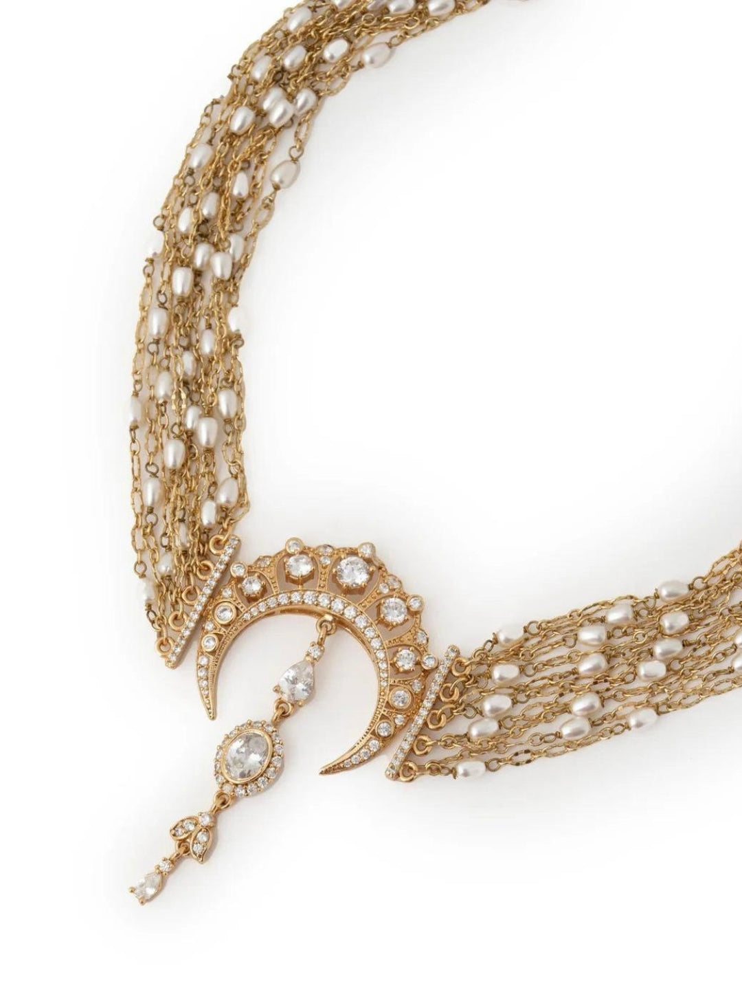 Ishhaara Crecent Choker Necklace