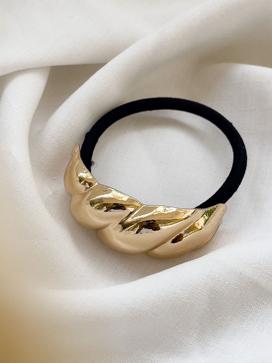 Ishhaara Croissant Shaped Stainless Steel Rubber Band