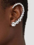 Ishhaara Crystal Earcuff Earrings