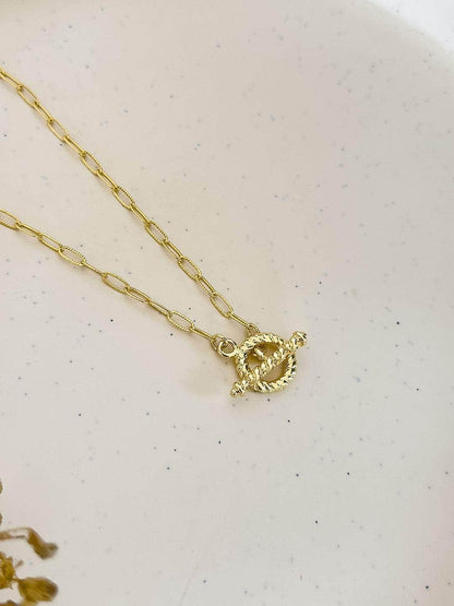 Ishhaara Cubic Zirconia Charm Necklace