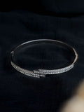 Ishhaara Cubic Zirconia Cuff Bracelet