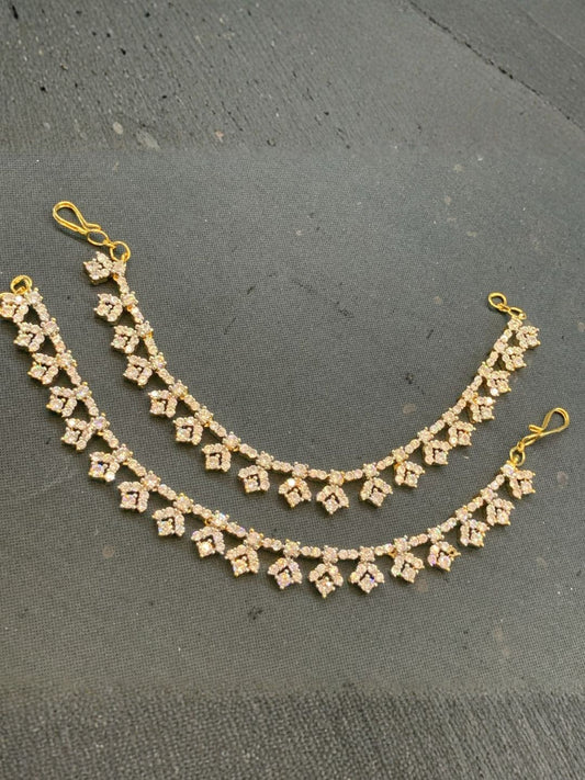 Ishhaara Cz Diamond Earchians
