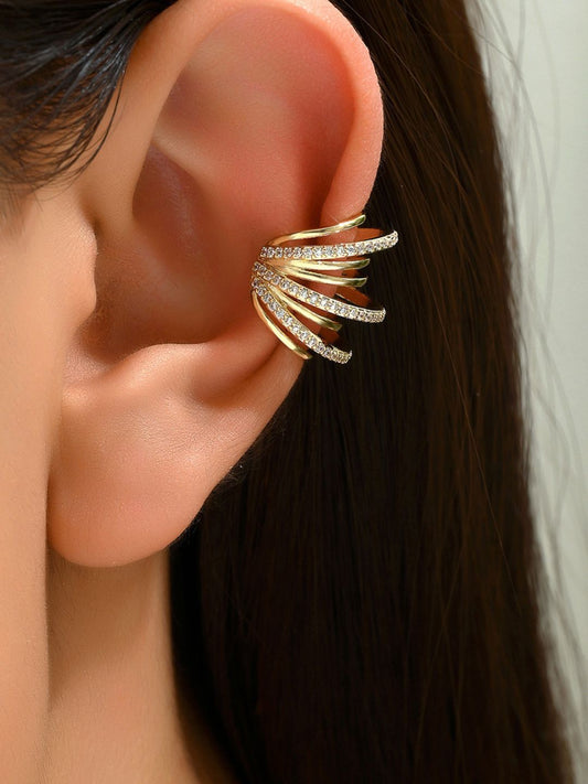 Ishhaara Dainty Textured Earcuff