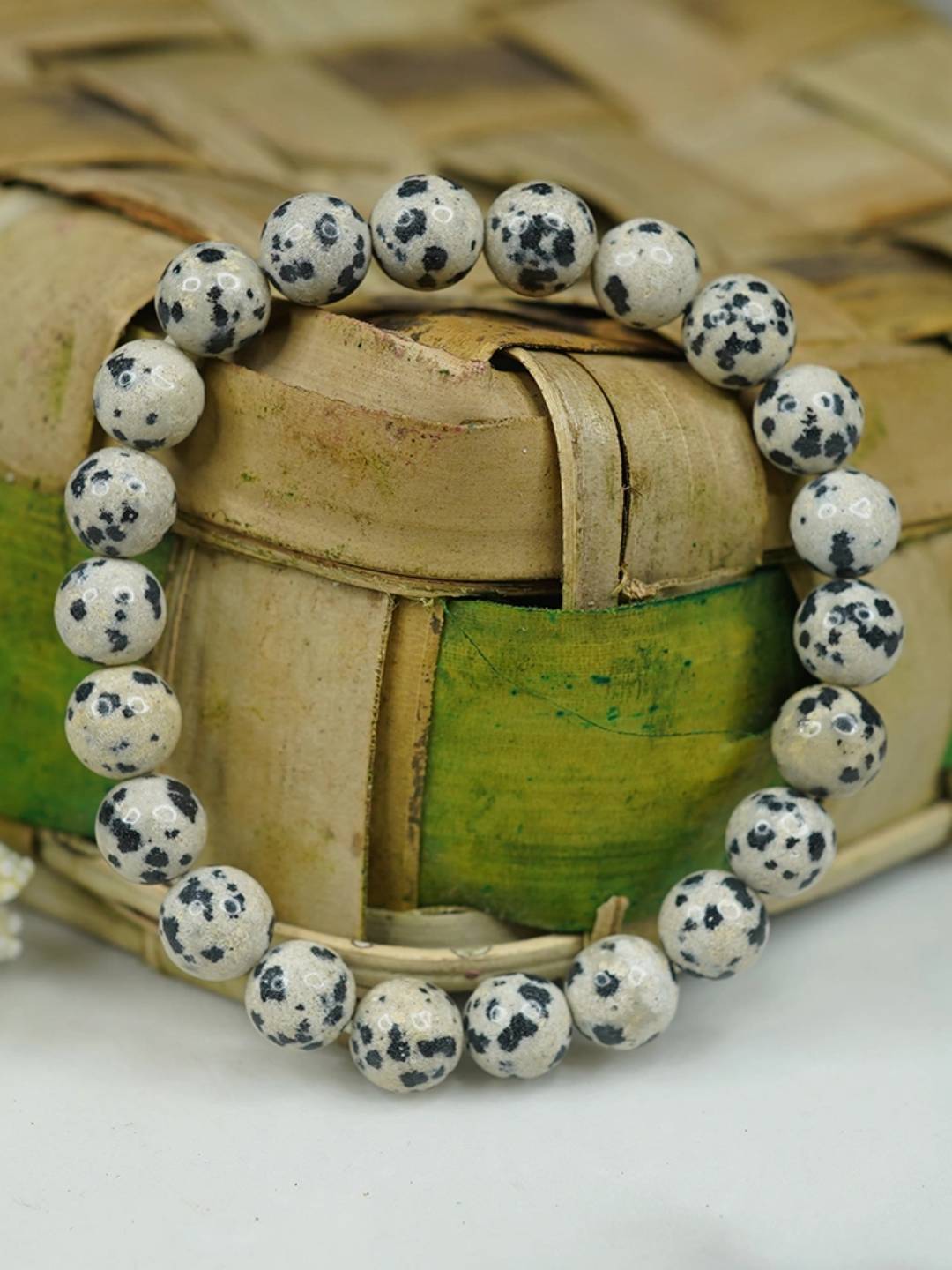 Ishhaara Dalmatian Jasper Bracelet