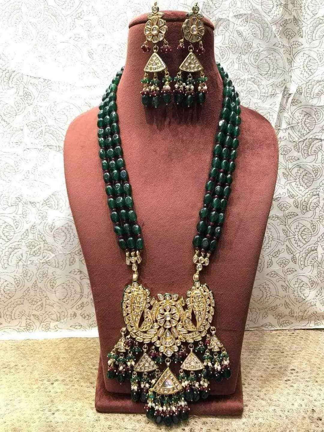 Ishhaara Inverted Mango Pendent Necklace