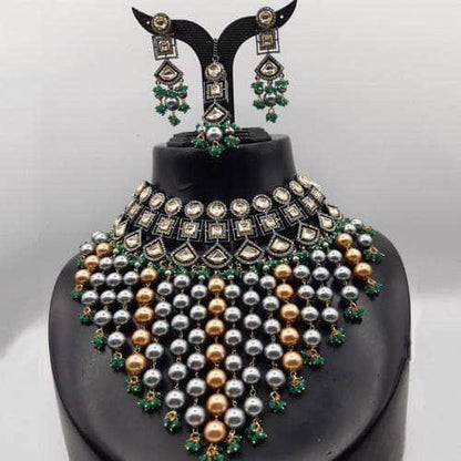 Ishhaara Victorian Ad Tassel Pearl Sept