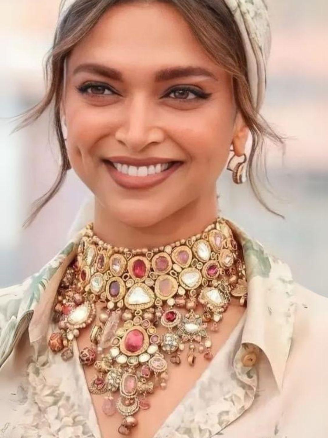 Ishhaara Deepika Padukone Inspired Polki Bridal Necklace