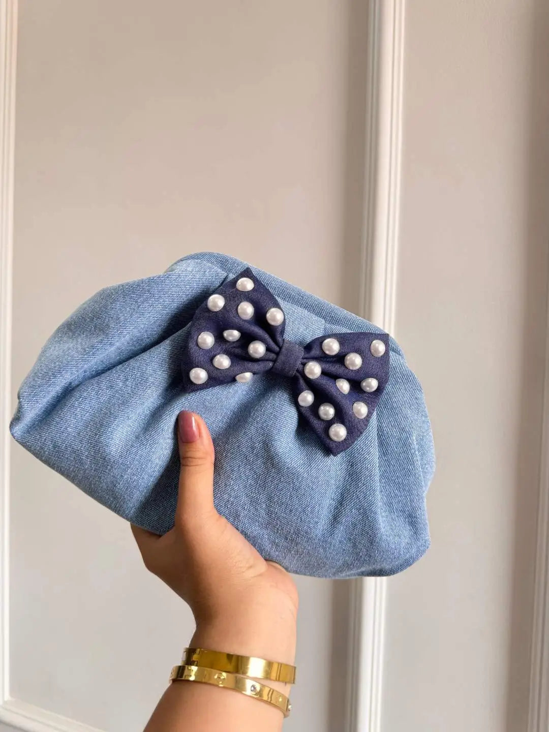 Ishhaara Denim Cloud Bags And Cutie Bows