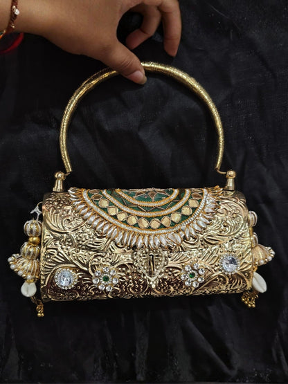 Ishhaara Designer Bridal Clutch Bag