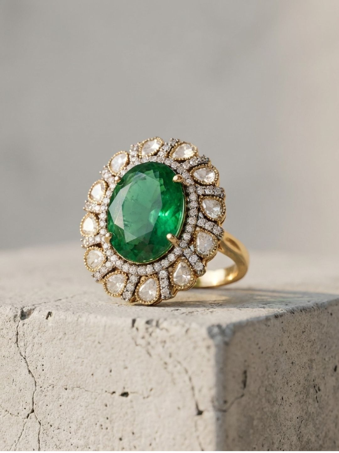 Ishhaara Designer Diamond Cocktail Ring