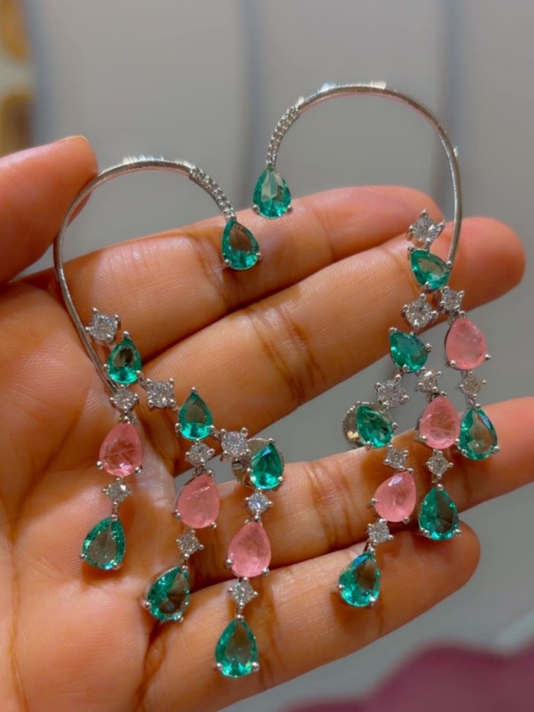 Ishhaara Designer Diamond Earcuff Earring