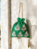 Ishhaara Designer Embroidered Traditional Style Potli Bag