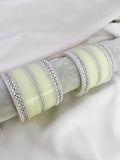 Ishhaara Designer Evil Eye Studded Pastel Colored Short Chooda