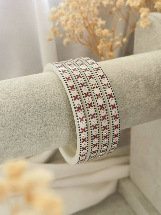 Ishhaara Designer Floral Punjabi Bridal Chooda Bangles