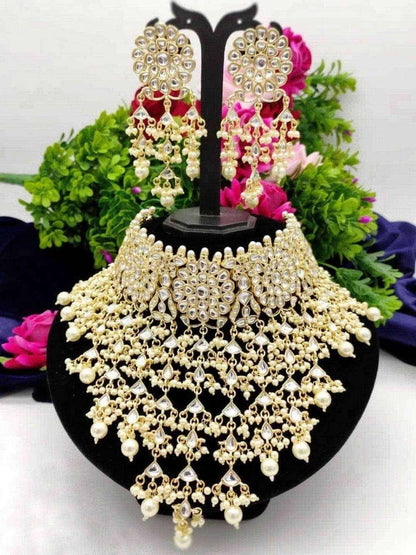 Ishhaara Designer Kundan Choker Necklace