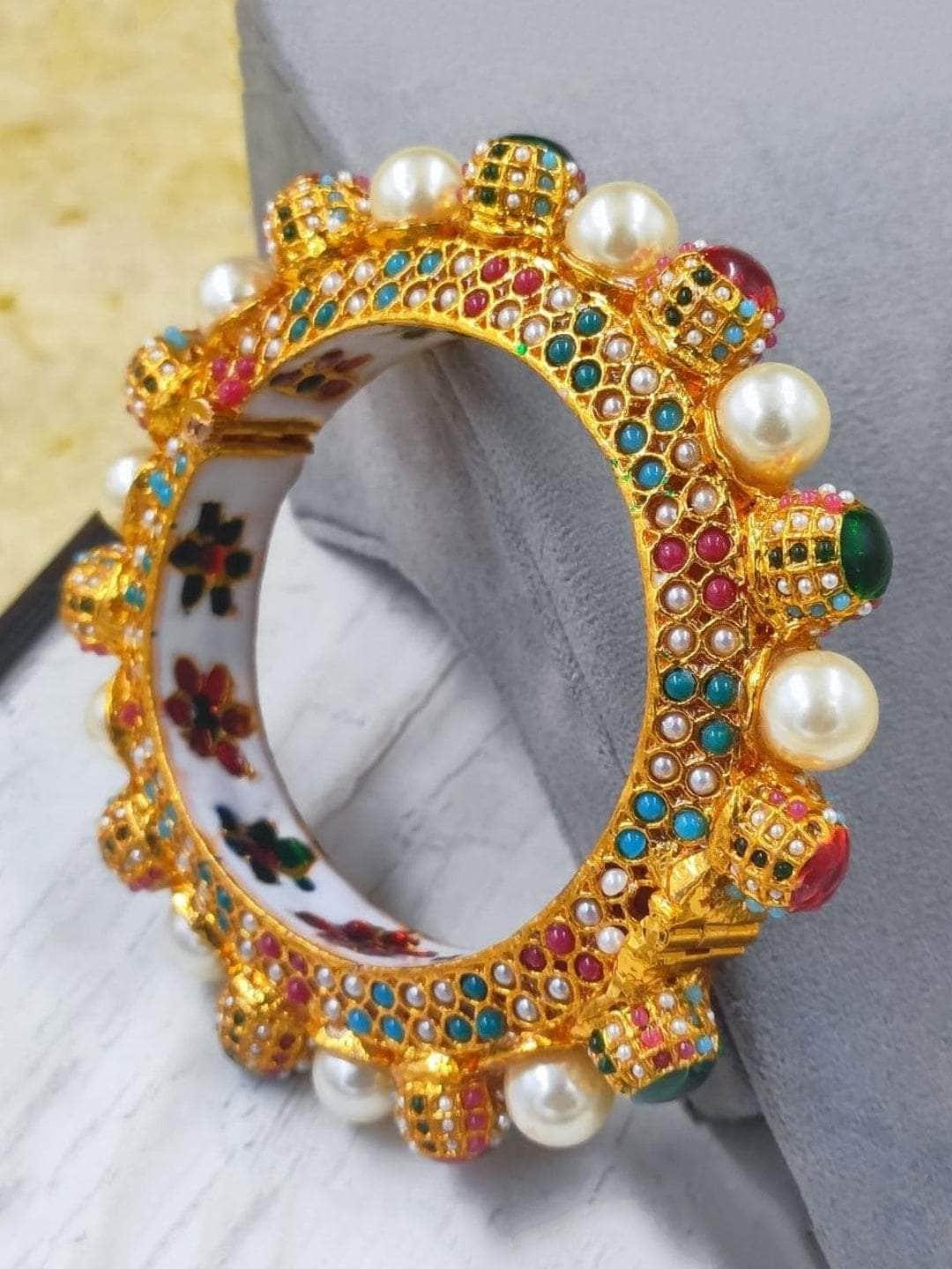 Ishhaara Designer Multi Color Enamel Work Gokhru