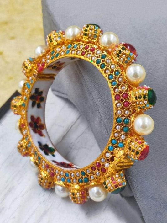 Ishhaara Designer Multi Color Enamel Work Gokhru