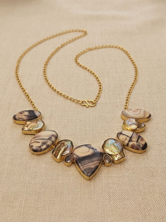 Ishhaara Designer Natural Raw Stone Jewellery