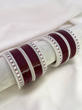 Ishhaara Designer X Shaped Evil Eye Studded Short Chooda