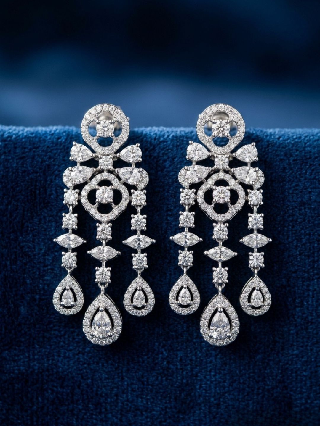 Ishhaara Designer Zirconia Earrings