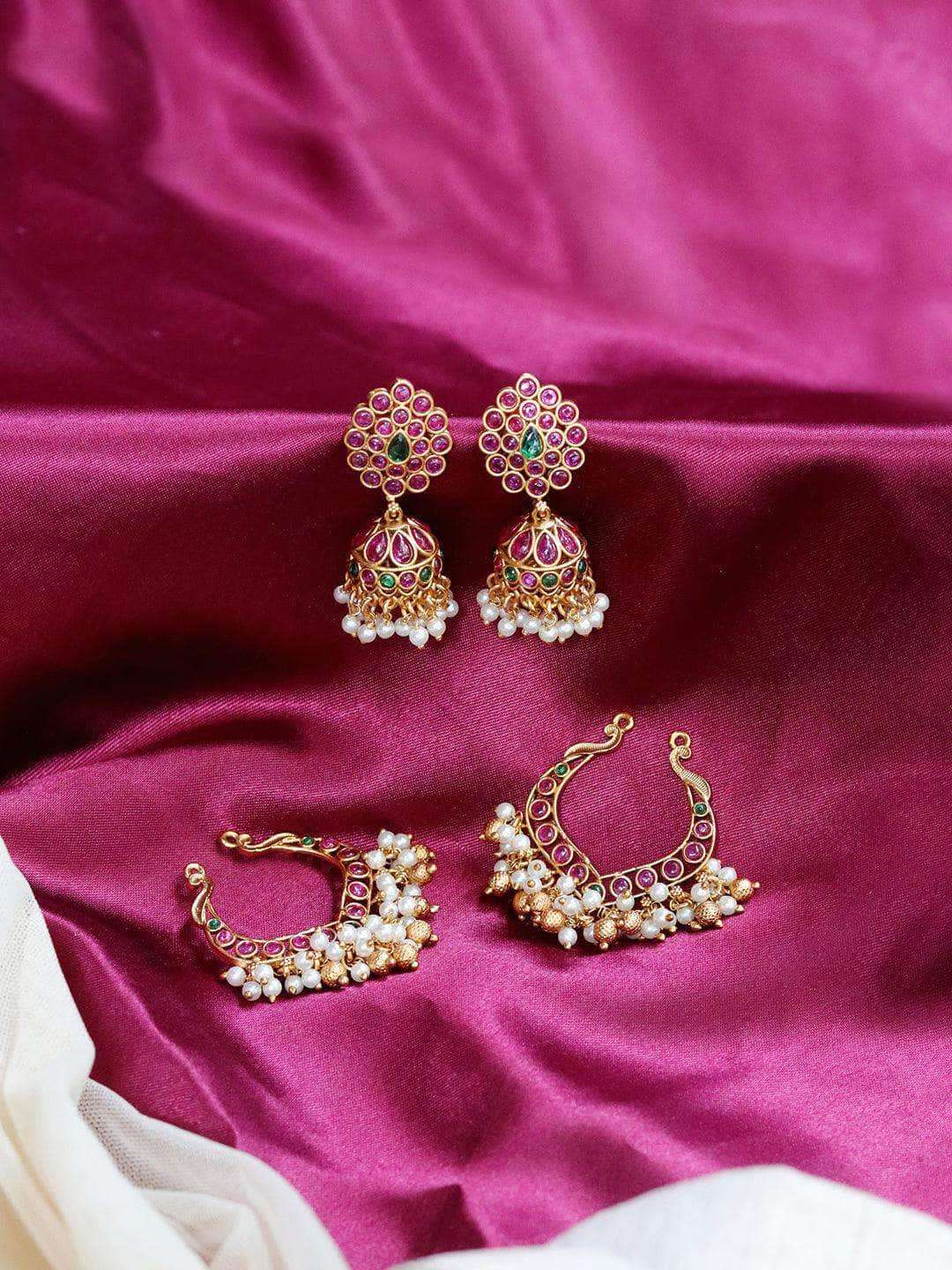 Ishhaara Detachable Designer Jhumka