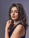 Ishhaara Dhvani Bhanushali In Classic Pearls Choker