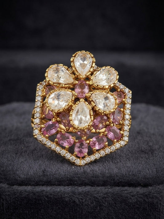 Ishhaara Diamond And Polki Ring