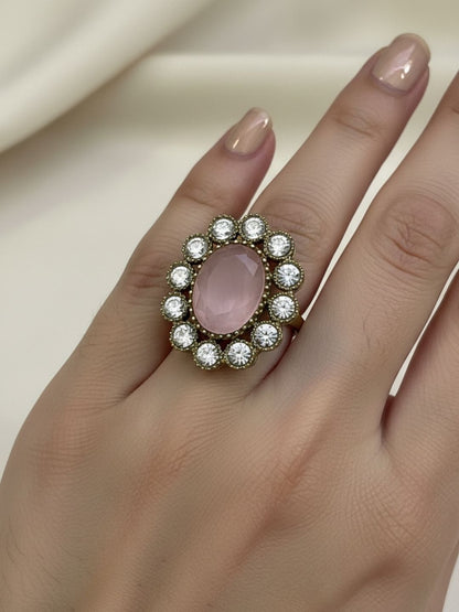 Ishhaara Diamond Cluster Ring