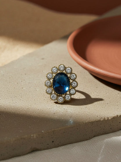 Ishhaara Diamond Cluster Ring