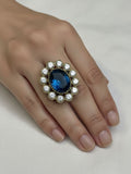 Ishhaara Diamond Cluster Ring