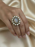 Ishhaara Diamond Cluster Ring