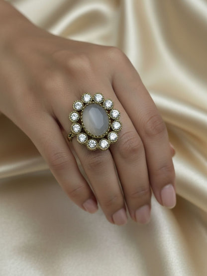 Ishhaara Diamond Cluster Ring