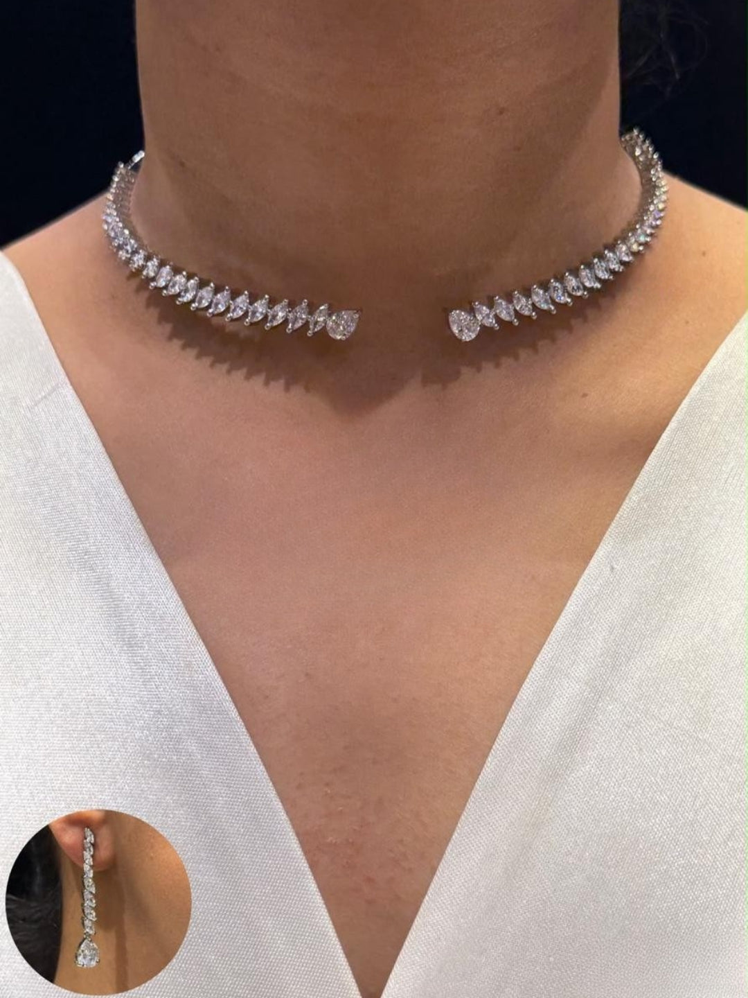 Ishhaara Diamond Colar Necklace