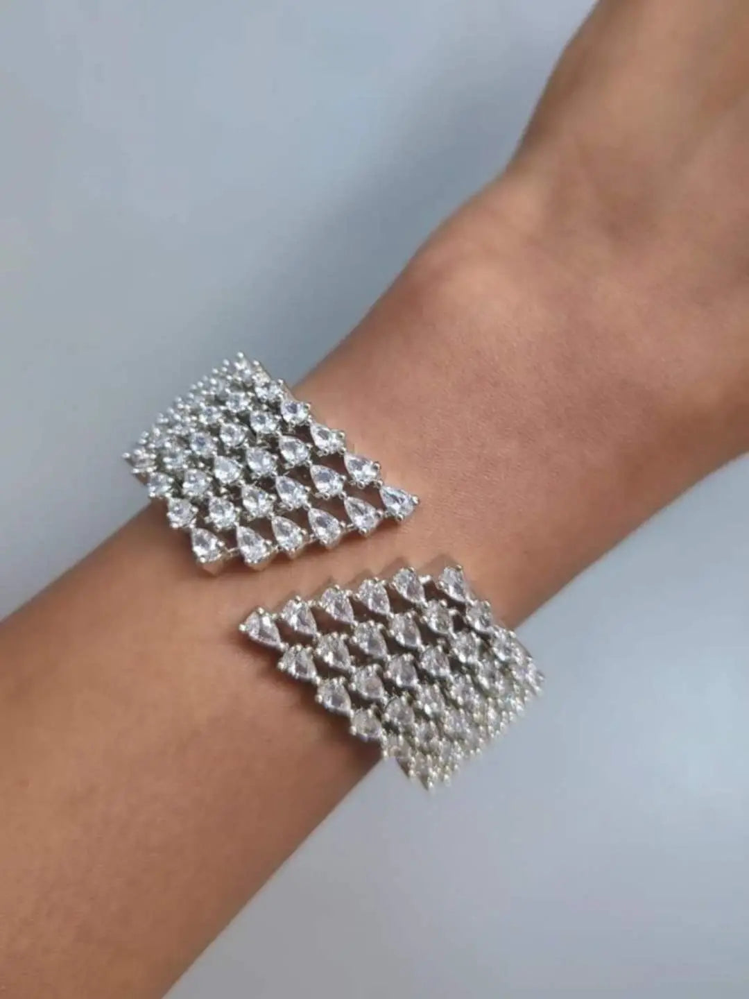 Ishhaara Diamond Cuff Bracelet