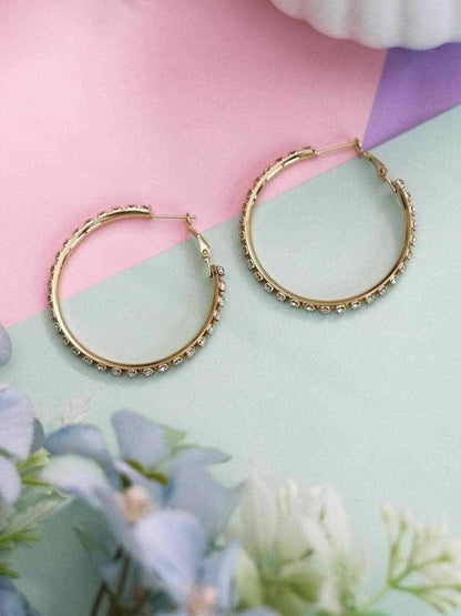 Ishhaara Diamond Eternity Hoops