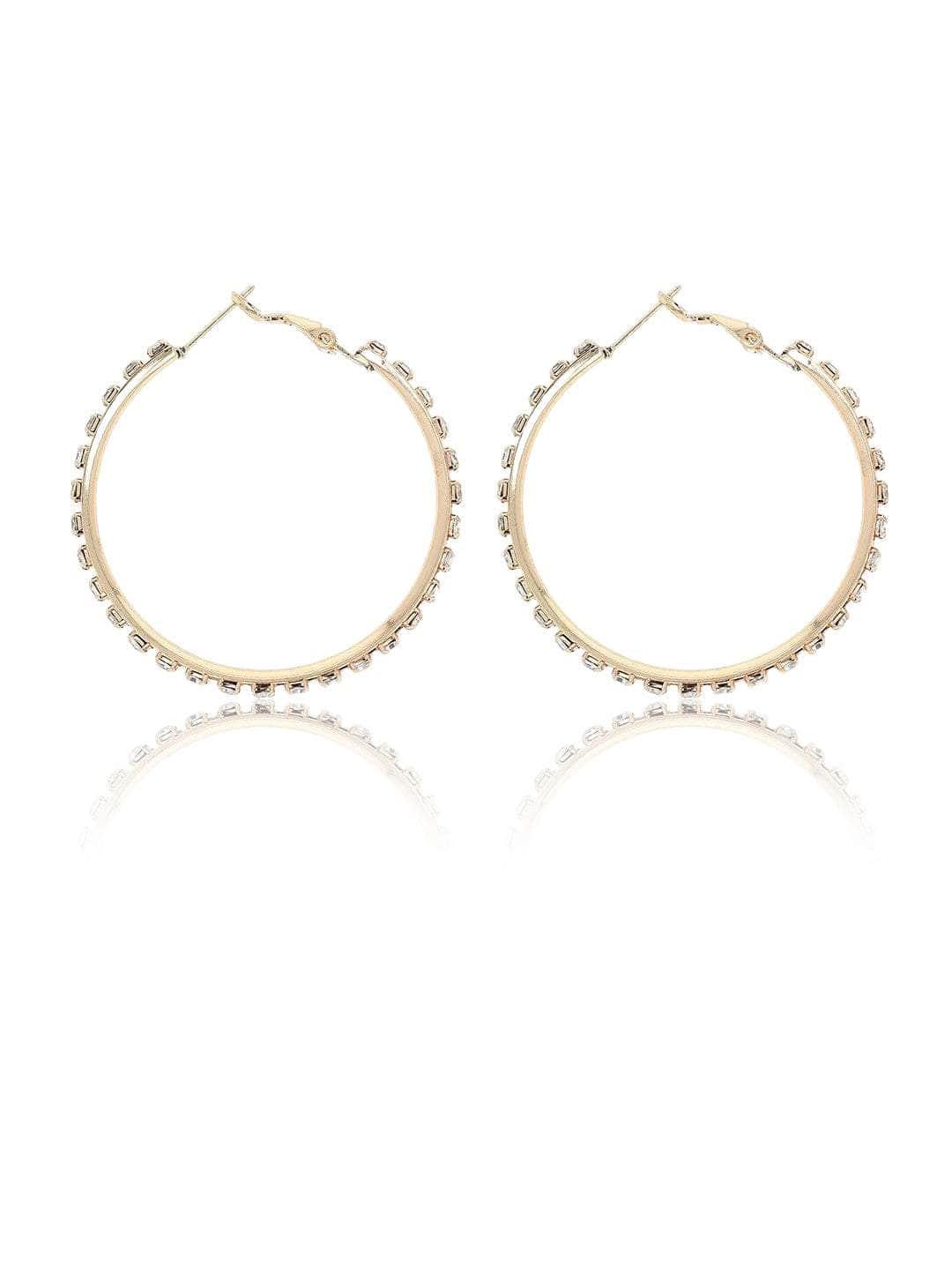 Ishhaara Diamond Eternity Hoops