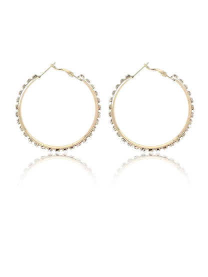 Ishhaara Diamond Eternity Hoops