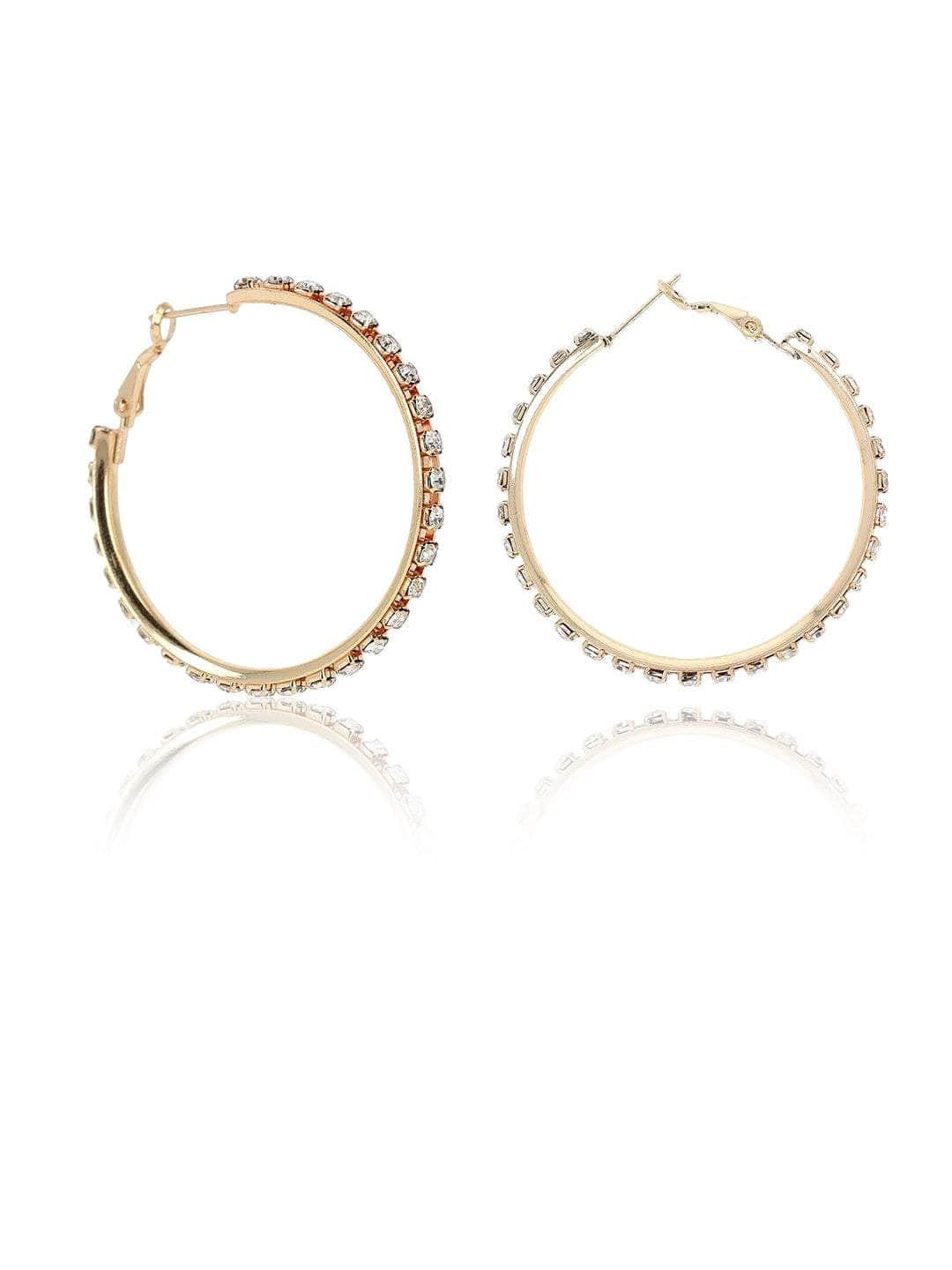 Ishhaara Diamond Eternity Hoops