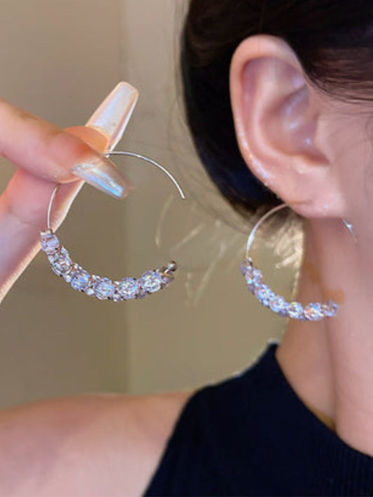 Ishhaara Diamond Hoop