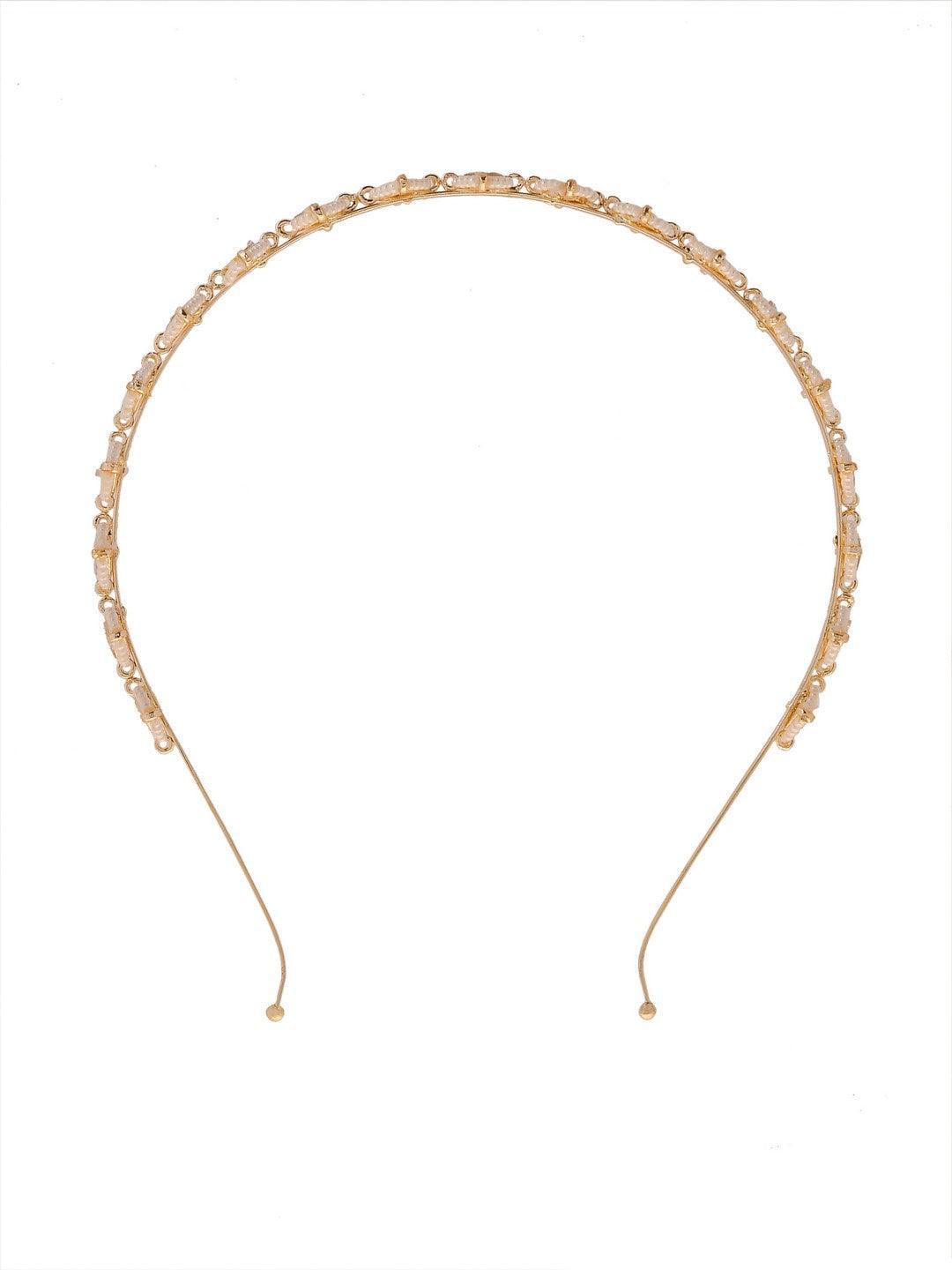 Ishhaara Diamond Kundan Hair Band