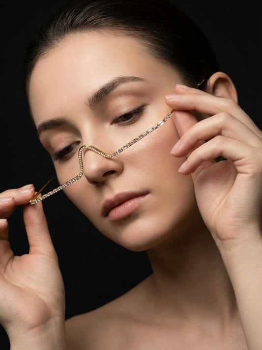 Ishhaara Diamond Studded Trendy Facelets