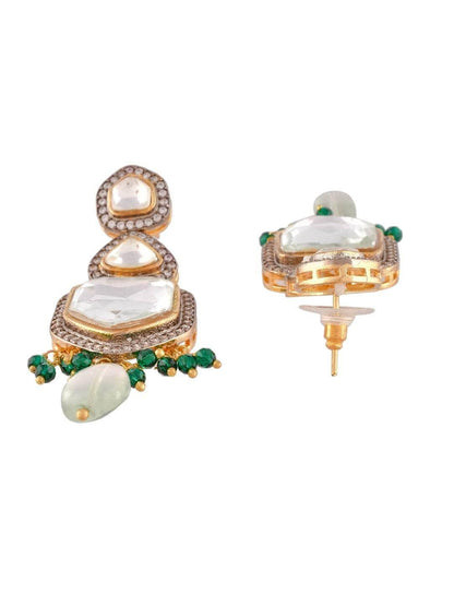 Ishhaara Double Centre Joint Polki Set