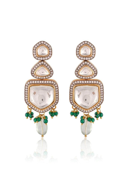Ishhaara Double Centre Joint Polki Set