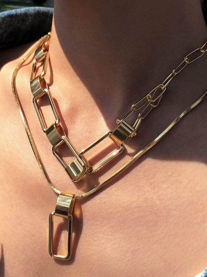 Ishhaara Double Chain Necklace